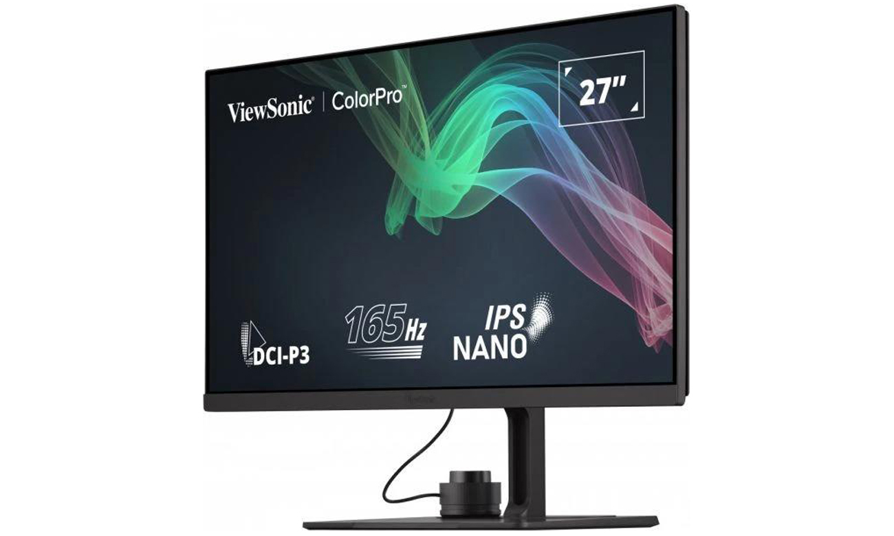 ViewSonic VP2776 widok z przodu pod kątem