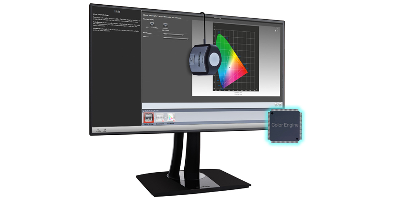 ViewSonic VP3268-4K x X-rite
