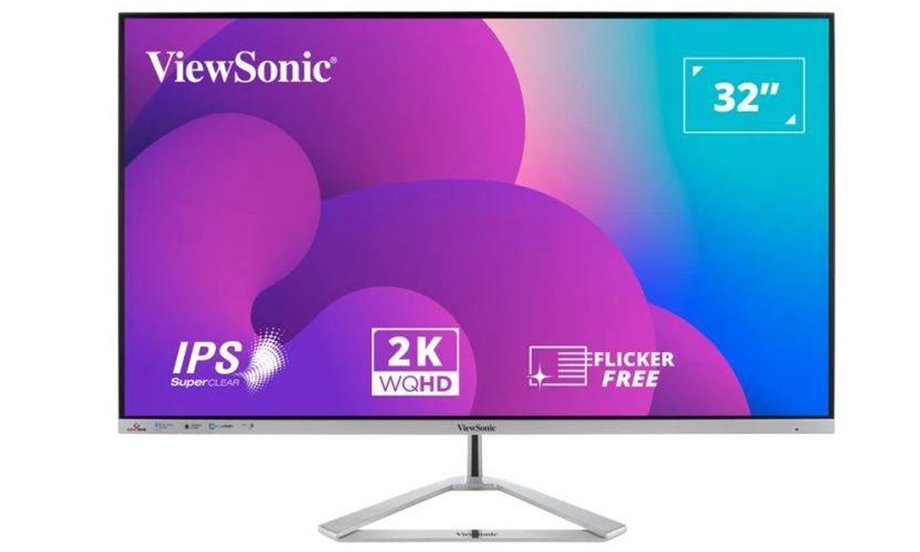 ViewSonic VX3276-2K-MHD-2 widok z przodu