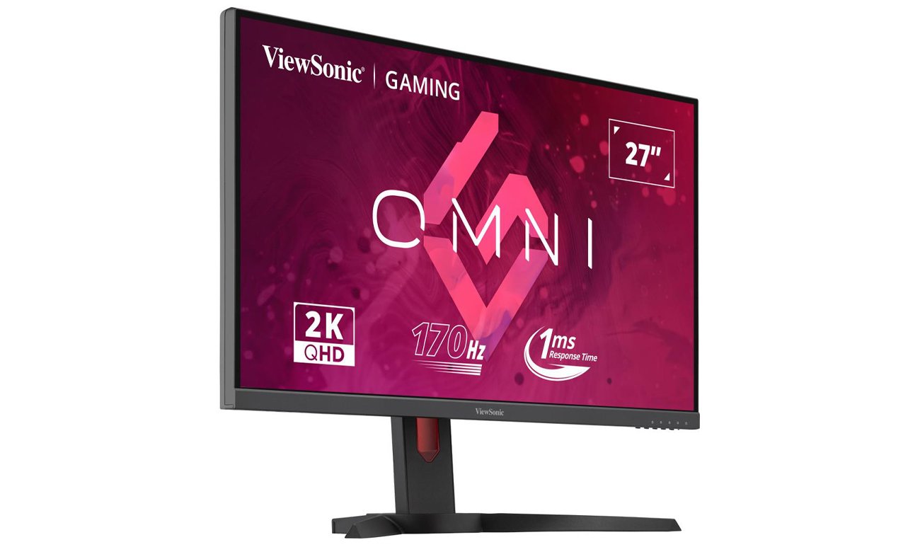 ViewSonic VX2780J-2K widok z przodu pod kątem