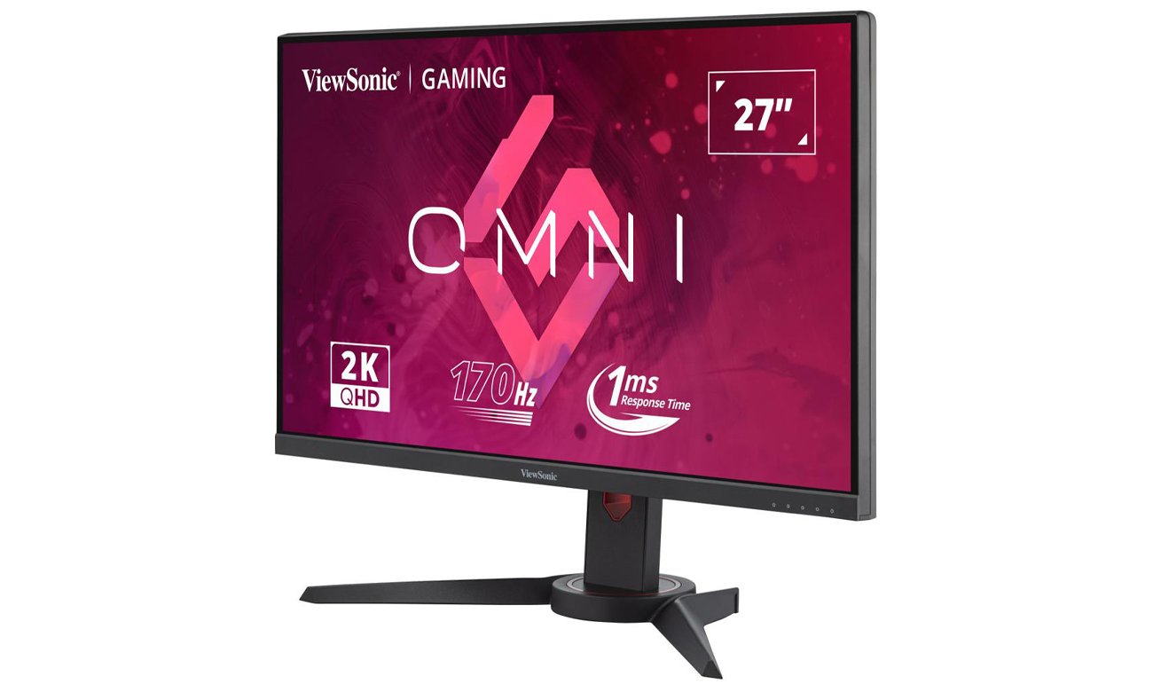 ViewSonic VX2780J-2K widok z przodu pod kątem