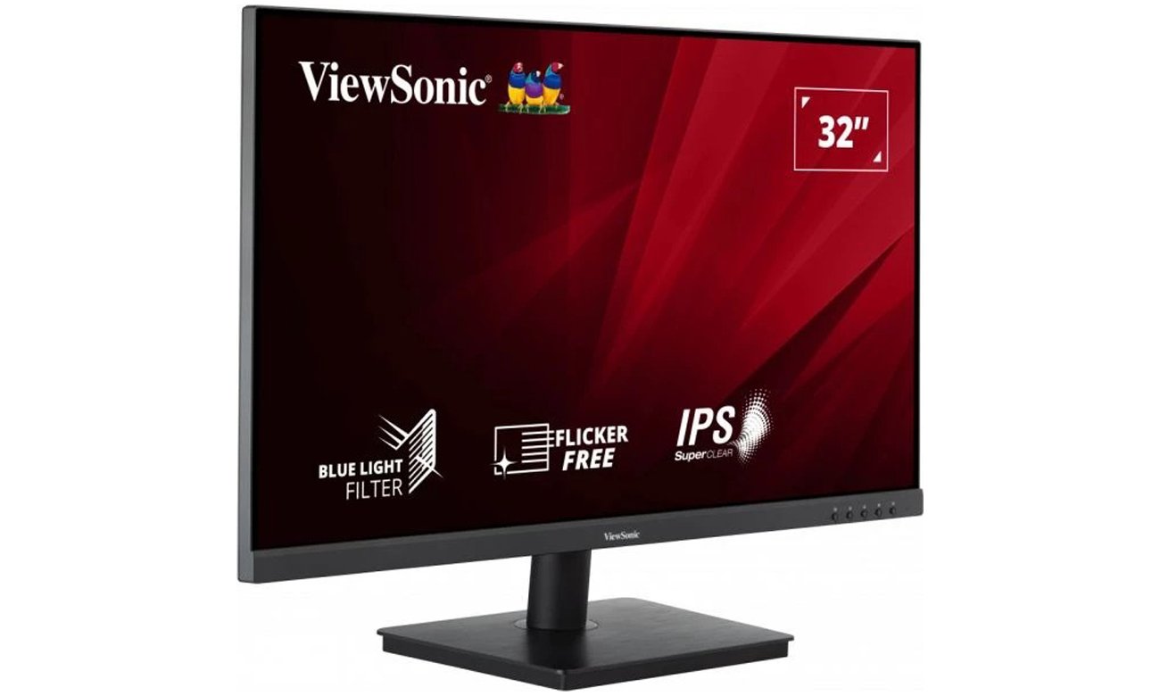 ViewSonic VA3209-MH widok z przodu pod kątem