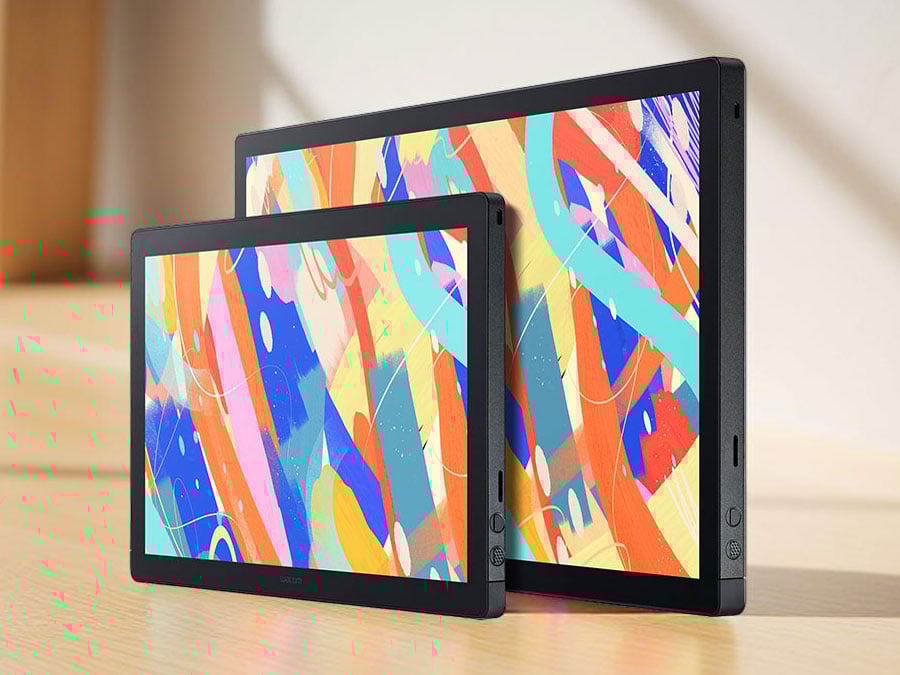 Wacom Cintiq 24 Touch ekran oraz bok obudowy