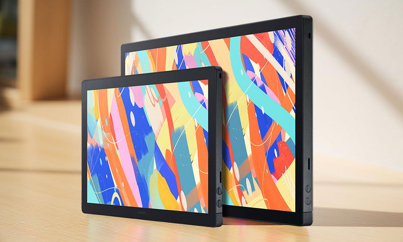 Wacom Cintiq 24 Touch ekran oraz bok obudowy