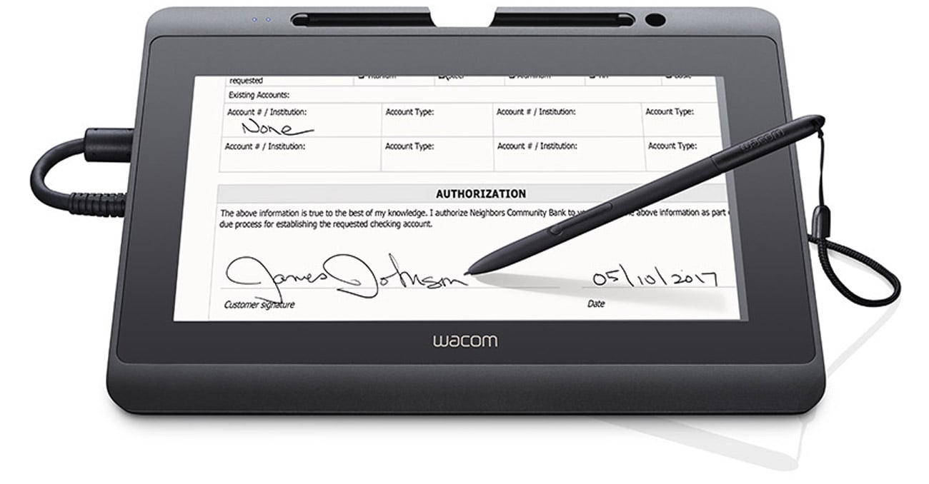 Tablet do podpisu elektronicznego Wacom DTH-1152 + Sign pro PDF