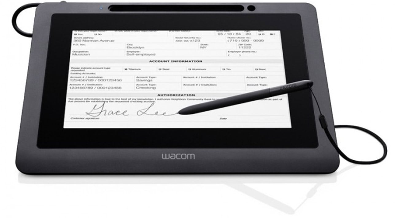 Tablet do podpisu elektronicznego Wacom DTU-1031X + Sign pro PDF