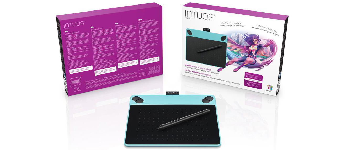 Wacom Intuos Comic S niebieski