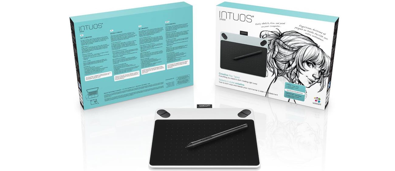 Wacom Intuos Draw S biały
