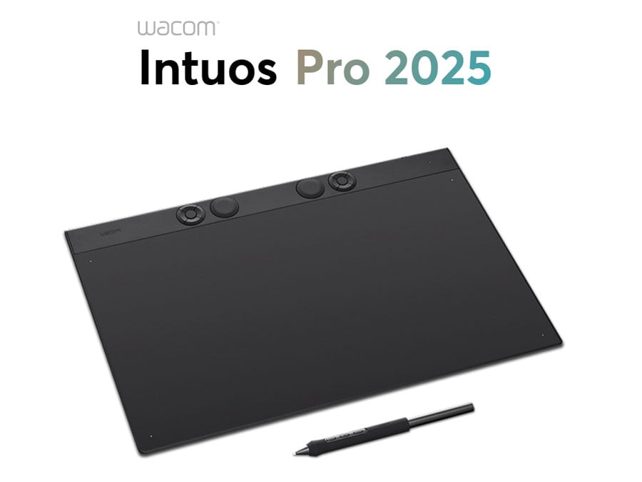 Wacom Intuos Pro obszar roboczy z rysikiem