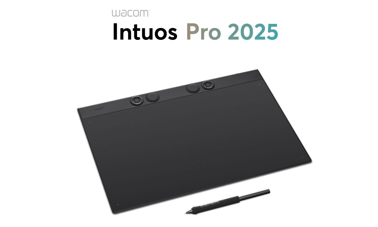 Wacom Intuos Pro obszar roboczy z rysikiem