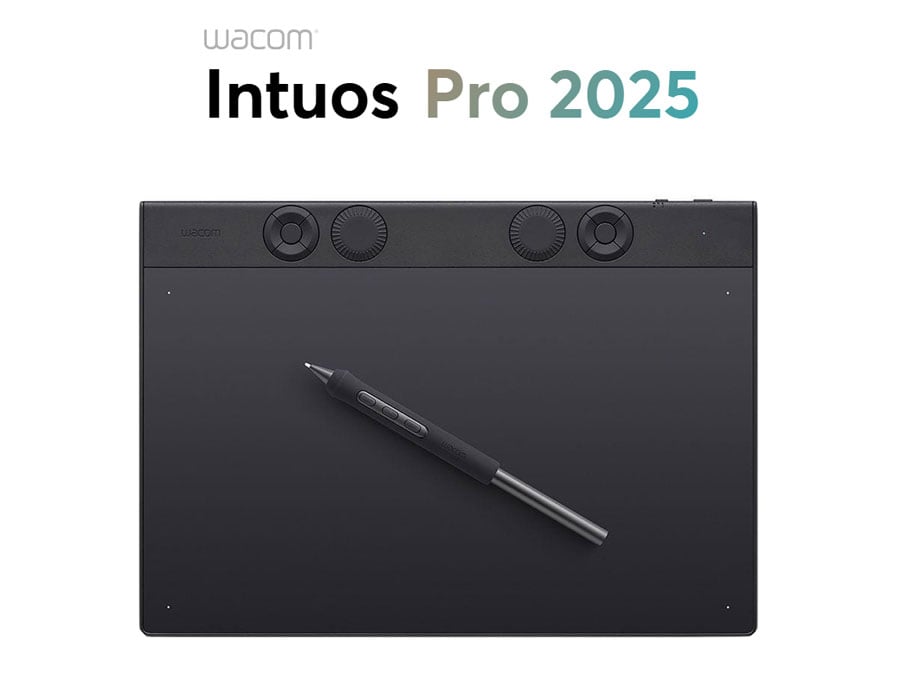 Wacom Intuos Pro obszar roboczy z rysikiem