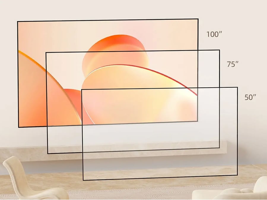 Wanbo Ekran projekcyjny FRESNEL 75 INCHES