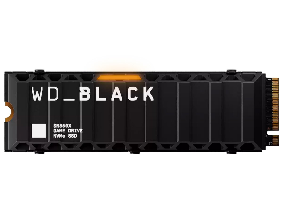 SSD M.2 NVMe WD BLACK SN850X Heatsink 8 TB