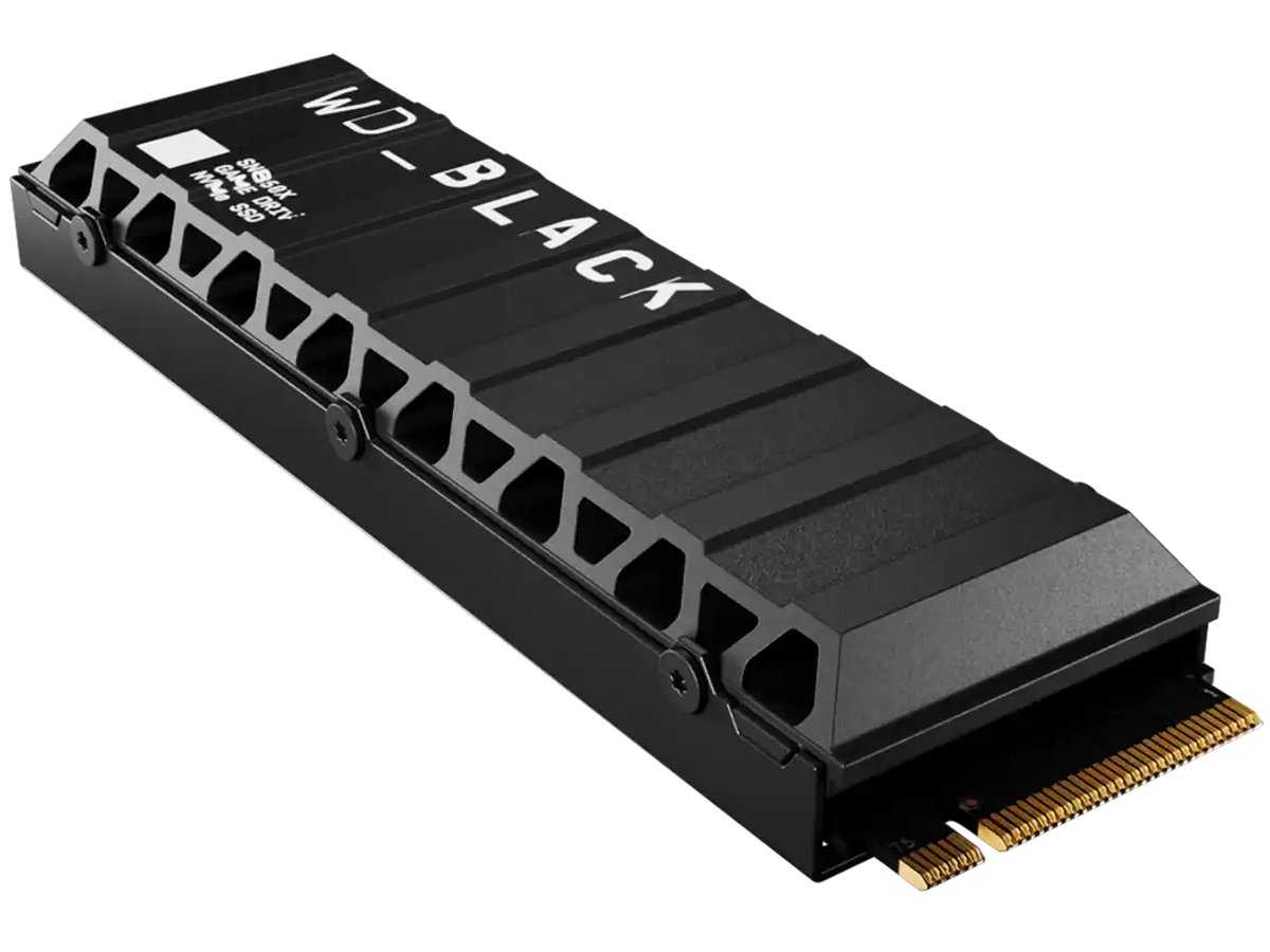 SSD M.2 NVMe WD BLACK SN850X Heatsink 8 TB