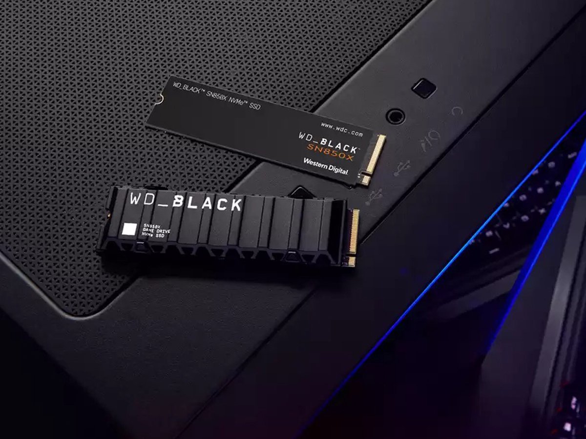 Dysk SSD M.2 NVMe WD BLACK SN850X Heatsink - Grafika lifestyle