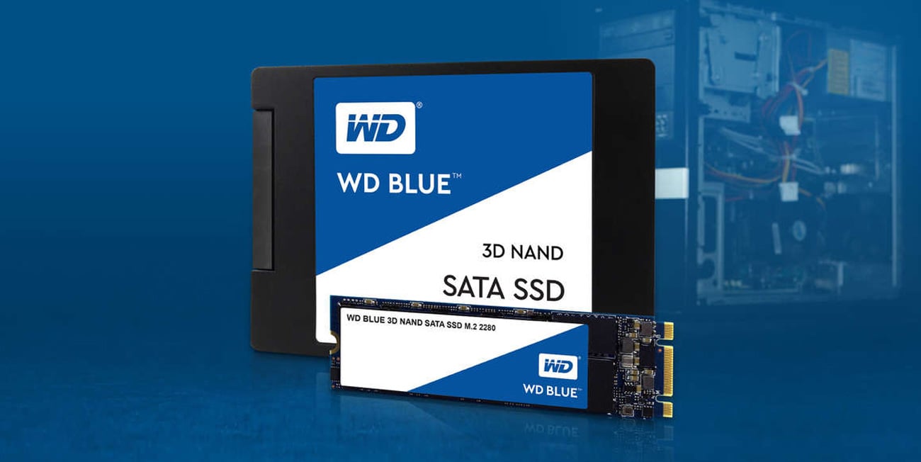 WD Blue SSD 3D NAND SATA i M.2