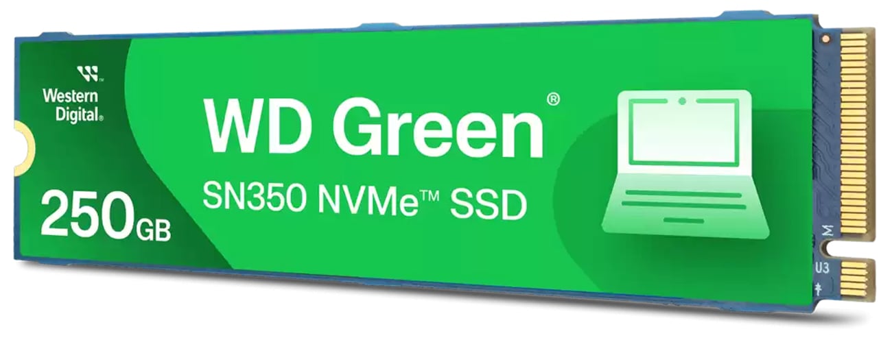 Dysk SSD M.2 WD Green SN350 250 GB - Widok ogólny