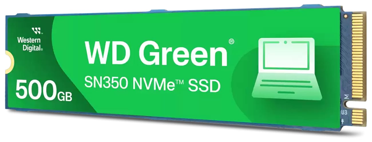 Dysk SSD M.2 WD Green SN350 500 GB - Widok ogólny