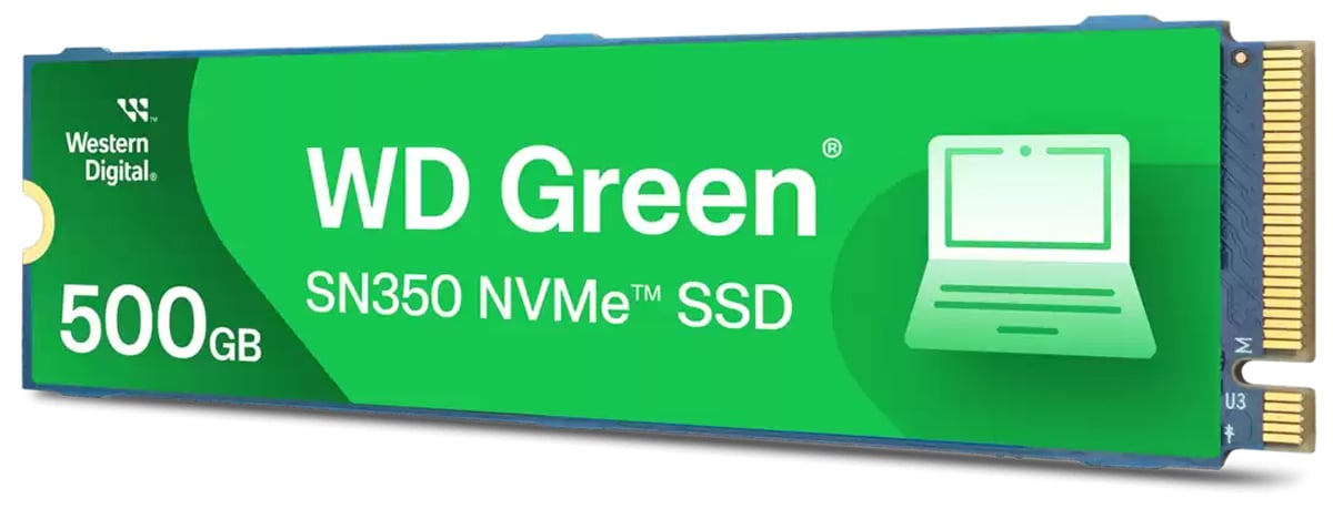 Dysk SSD M.2 WD Green SN350 500 GB - Widok ogólny