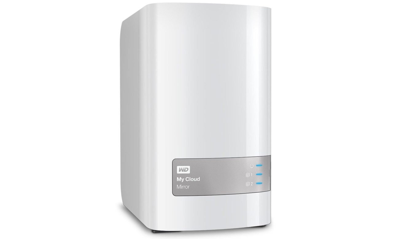 WD My Cloud 6TB Mirror Widok Z Przodu