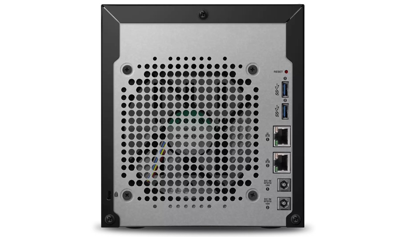 NAS WD My Cloud PR4100 tył