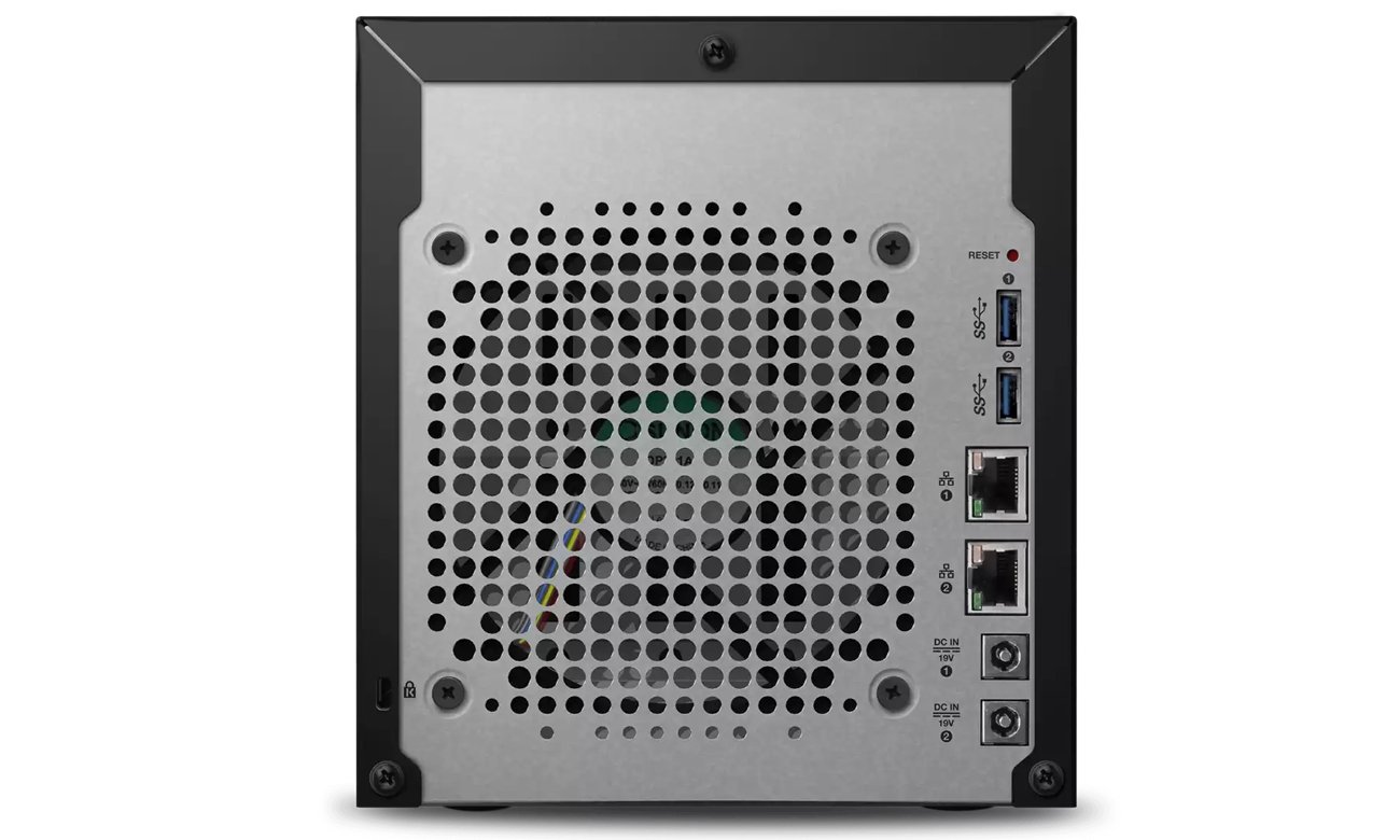NAS WD My Cloud PR4100 tył