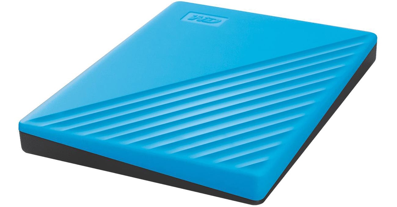 Tragbare HDD-Festplatte WD My Passport 2TB Blau