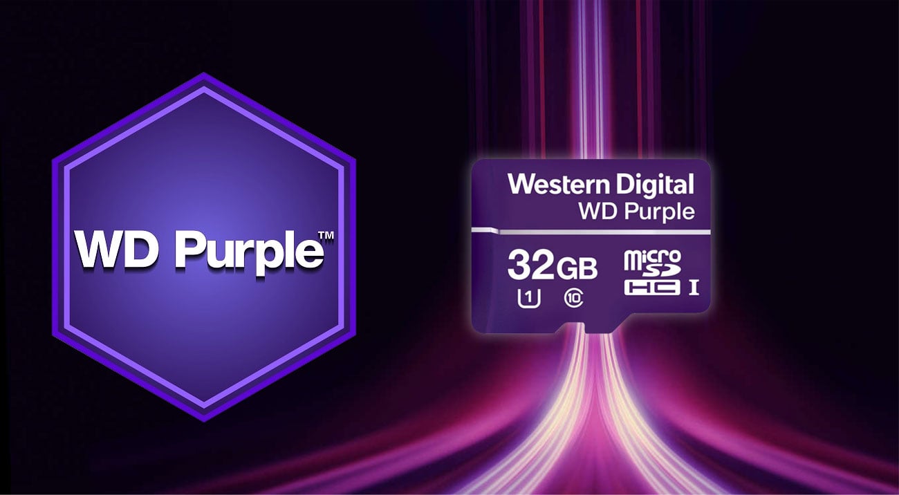 Karta pamięci WD Purple microSDXC 32GB