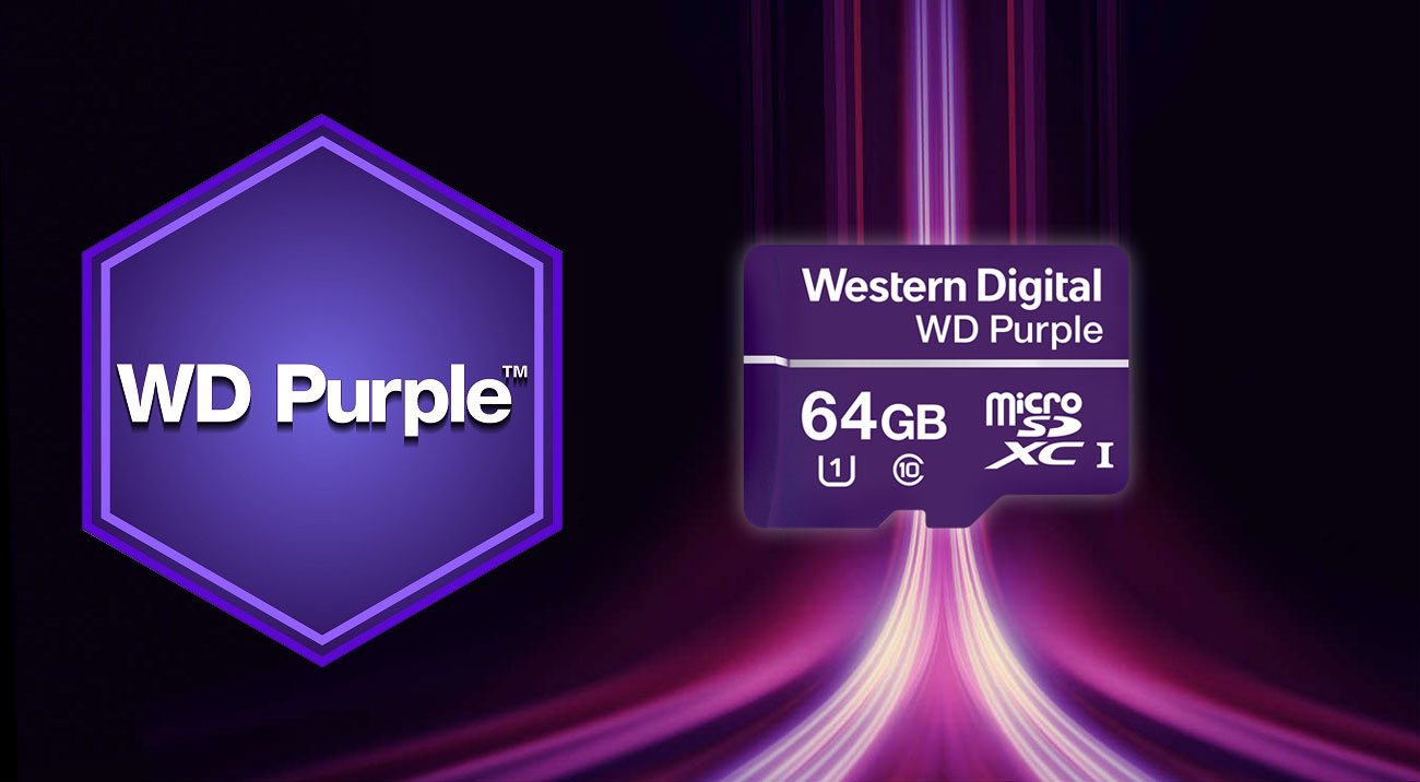 Karta pamięci WD Purple microSDXC 64GB