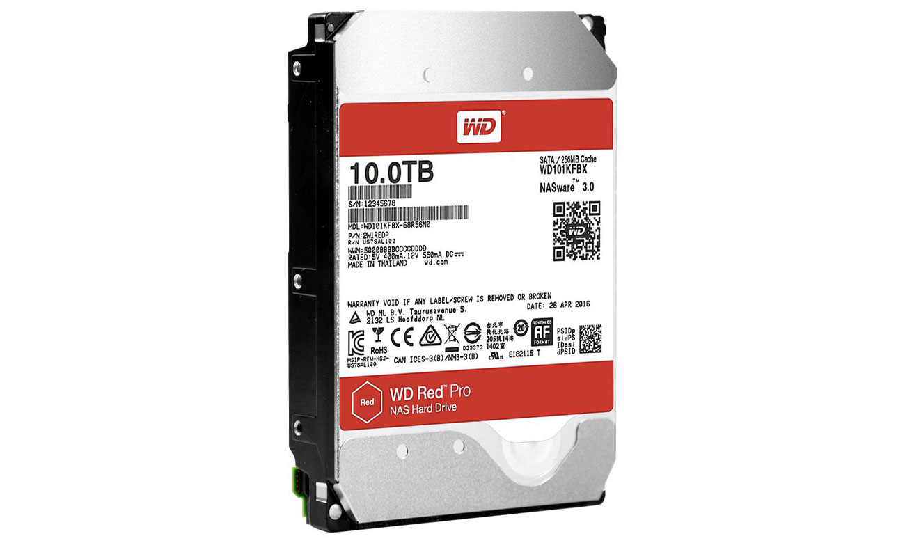 WD 10TB 7200obr. 256MB RED PRO WD101KFBX