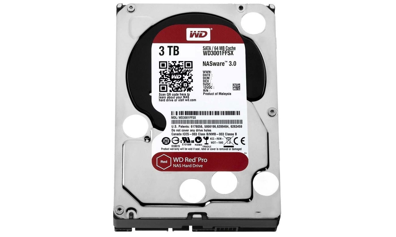 WD 3TB 7200obr. 64MB RED PRO acronis true image WD edition
