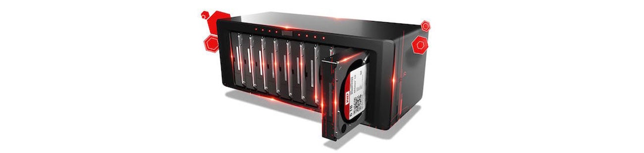 WD 3TB 7200obr. 64MB RED PRO wydajność pracy