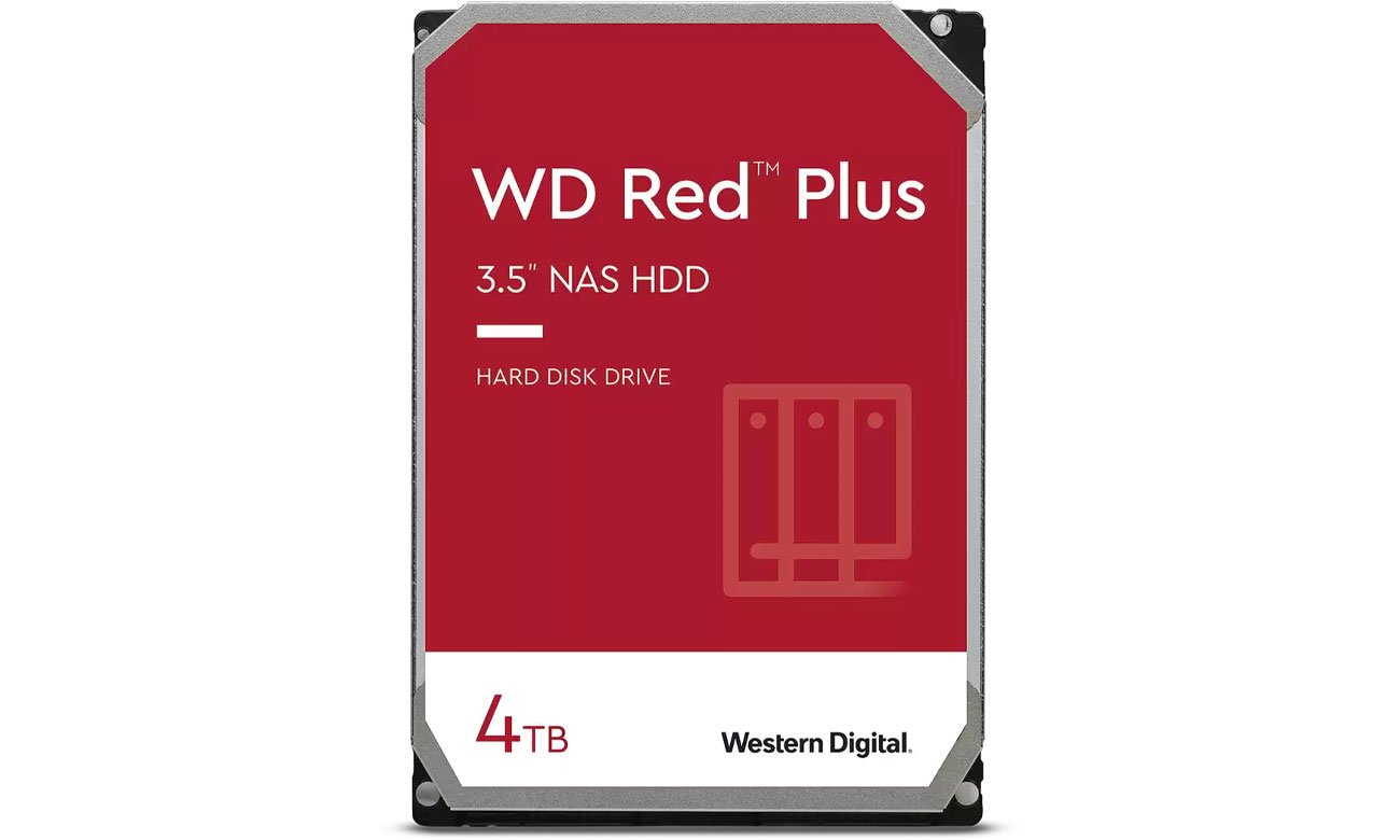 HDD 3,5'' WD Red Plus NAS 4 TB