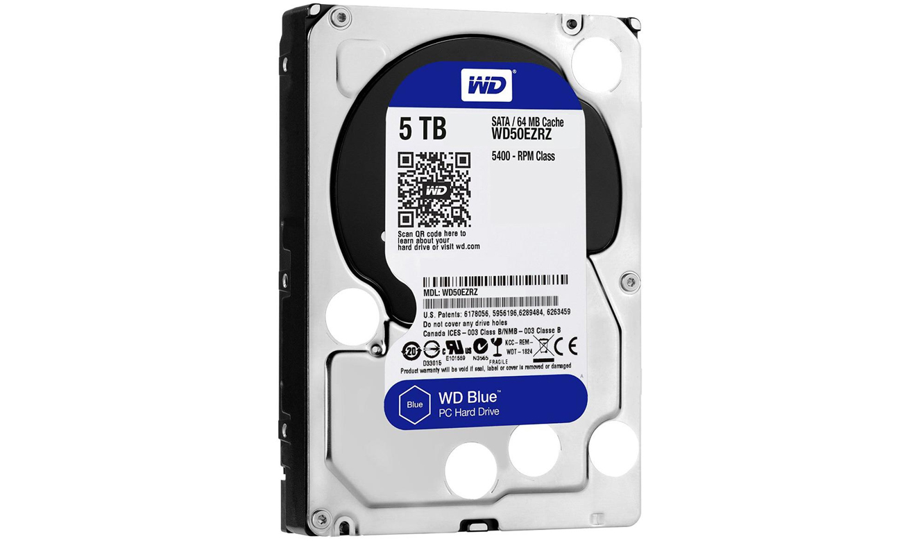 WD 5TB 5400obr. 64MB BLUE
