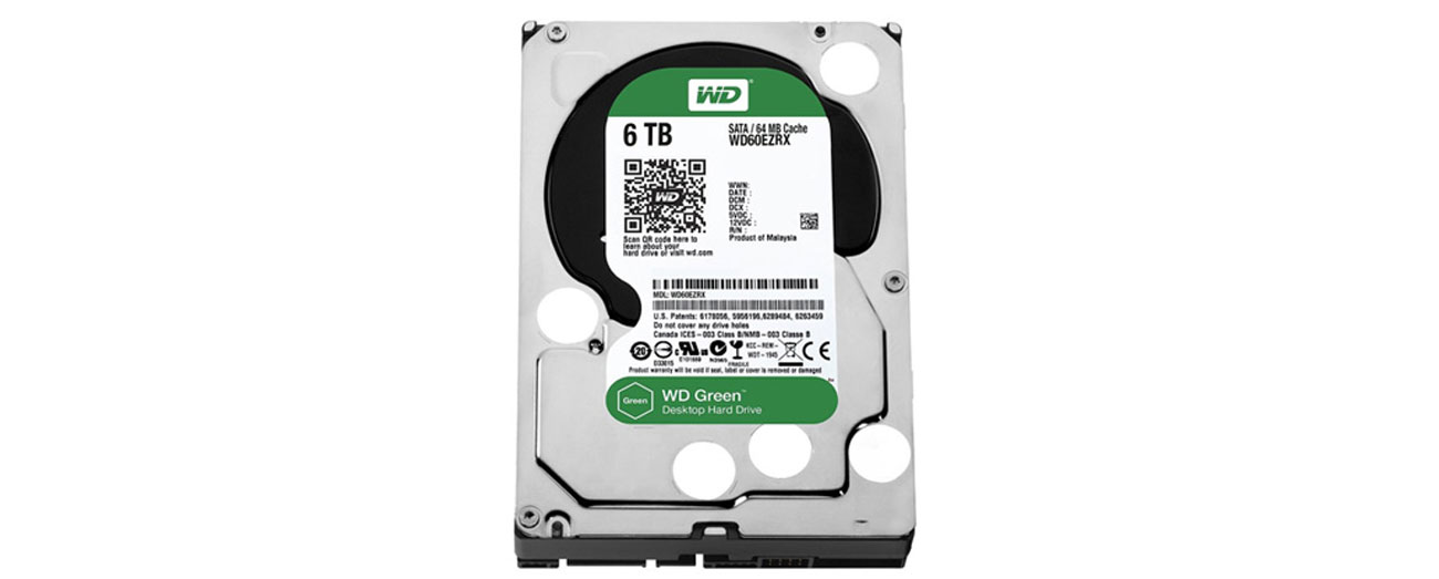 Dysk twardy SATA III WD 6TB IntelliPower 64MB GP niska temperatura