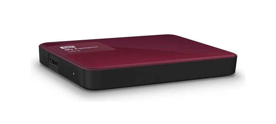 WD Passport Ultra 4TB bordowy