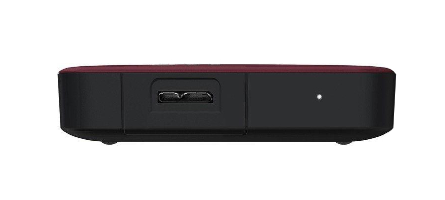 WD Passport Ultra 4TB bordowy złącze USB 3.0