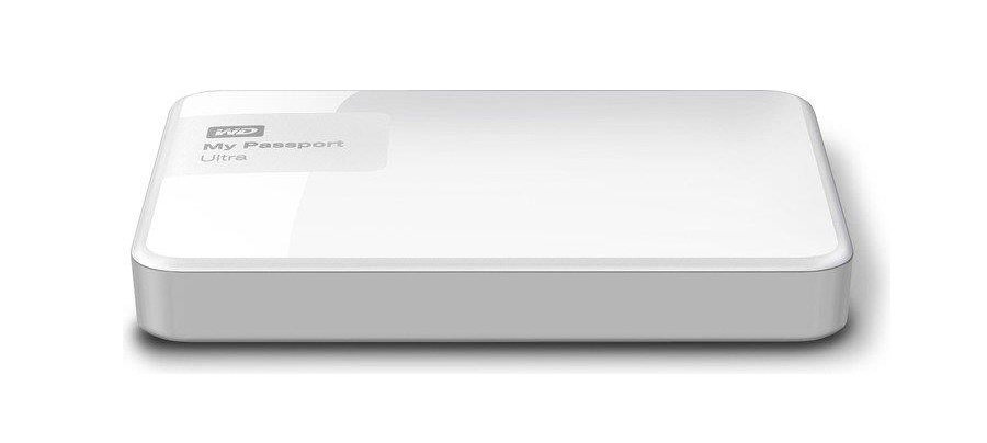 WD Passport Ultra 4TB biały widok z boku
