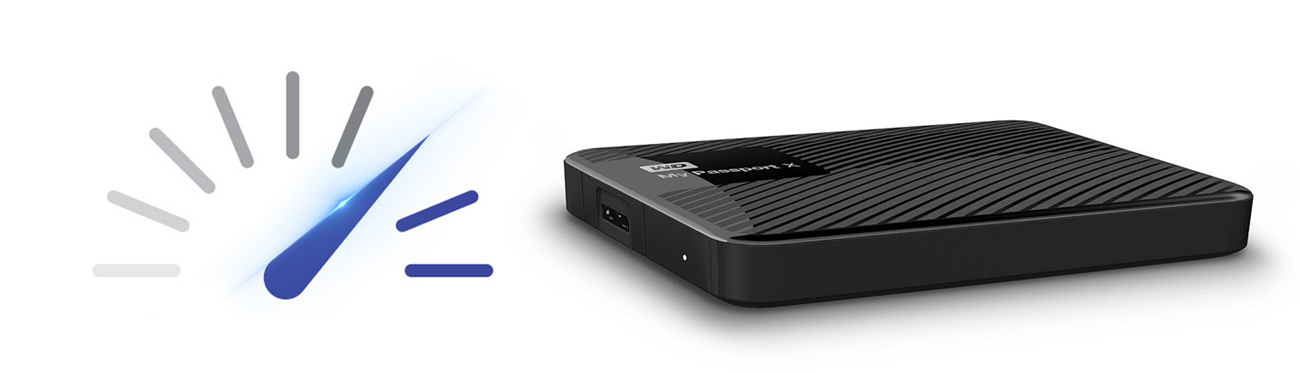 WD My Passport X 2TB czarny USB 3.0