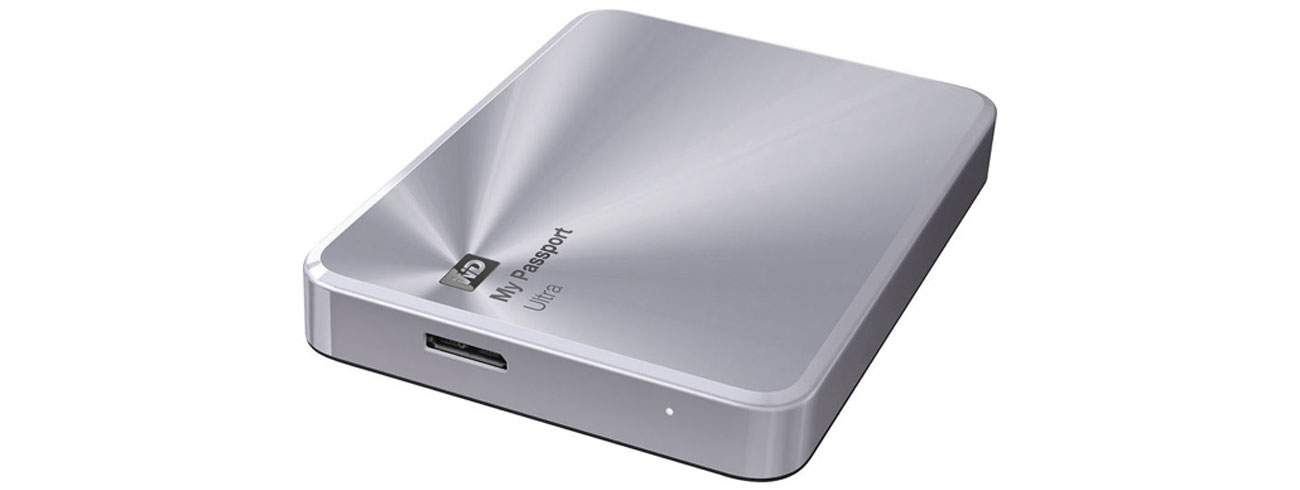 WD My Passport Ultra Metal ultraszybkie złącze usb 3.0