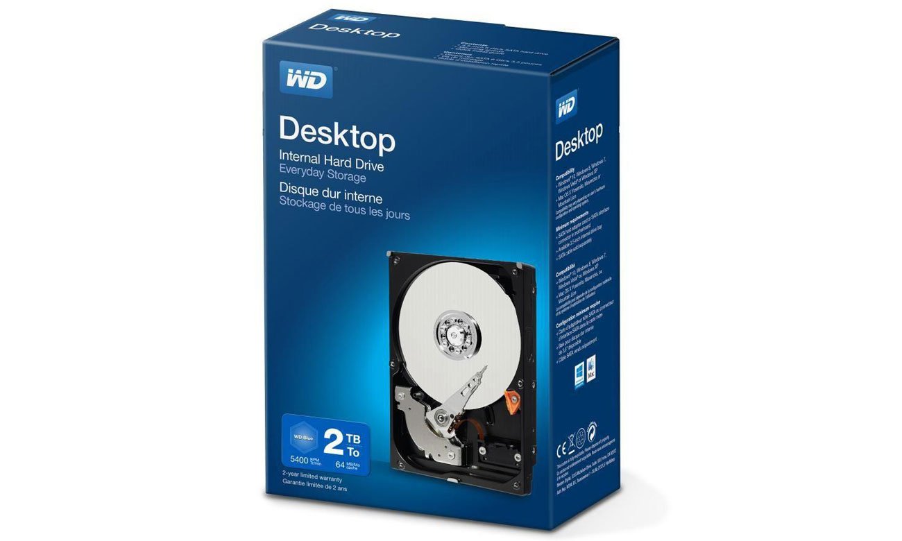 Dysk twardy WD Desktop Największa wydajność