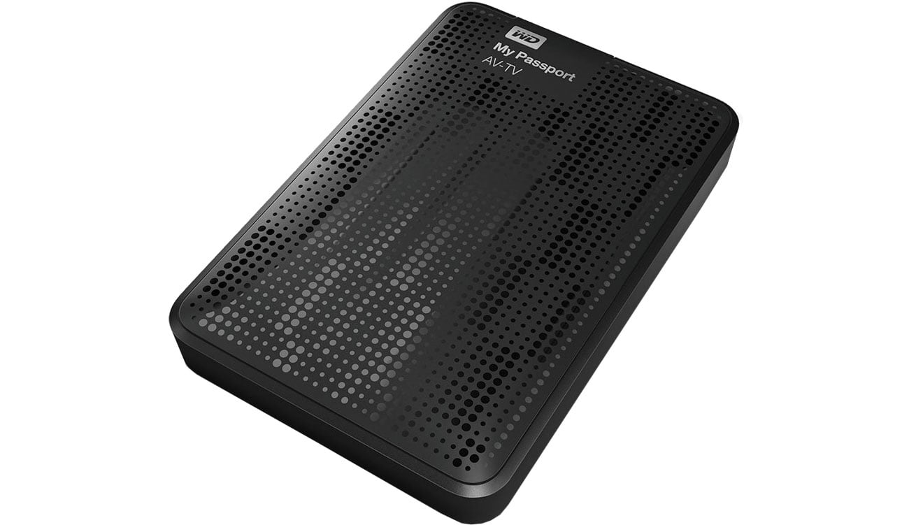 WD My Passport AV-TV - zasilanie przez USB