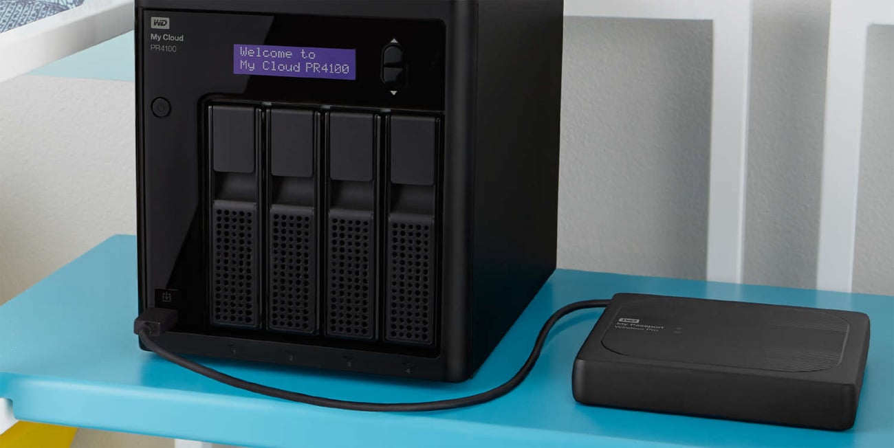 WD My Cloud PR4100 Kopie Zapasowe