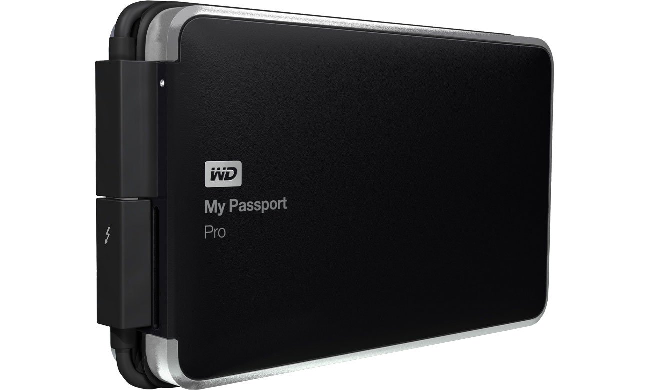 Dysk zęwnetrzny WD My Passport Pro Duo Thunderbolt 2TB (2x1TB)
