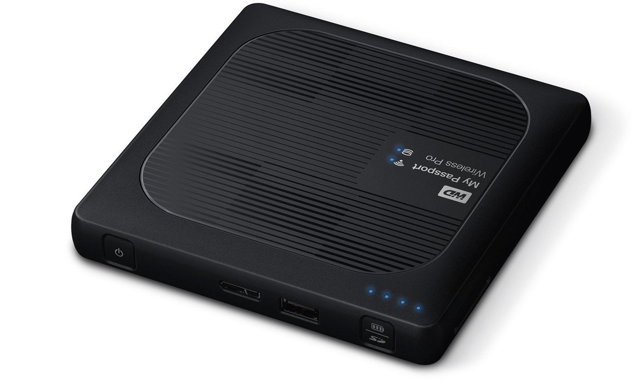 WD My Passport Wireless Pro 4TB Złącze USB