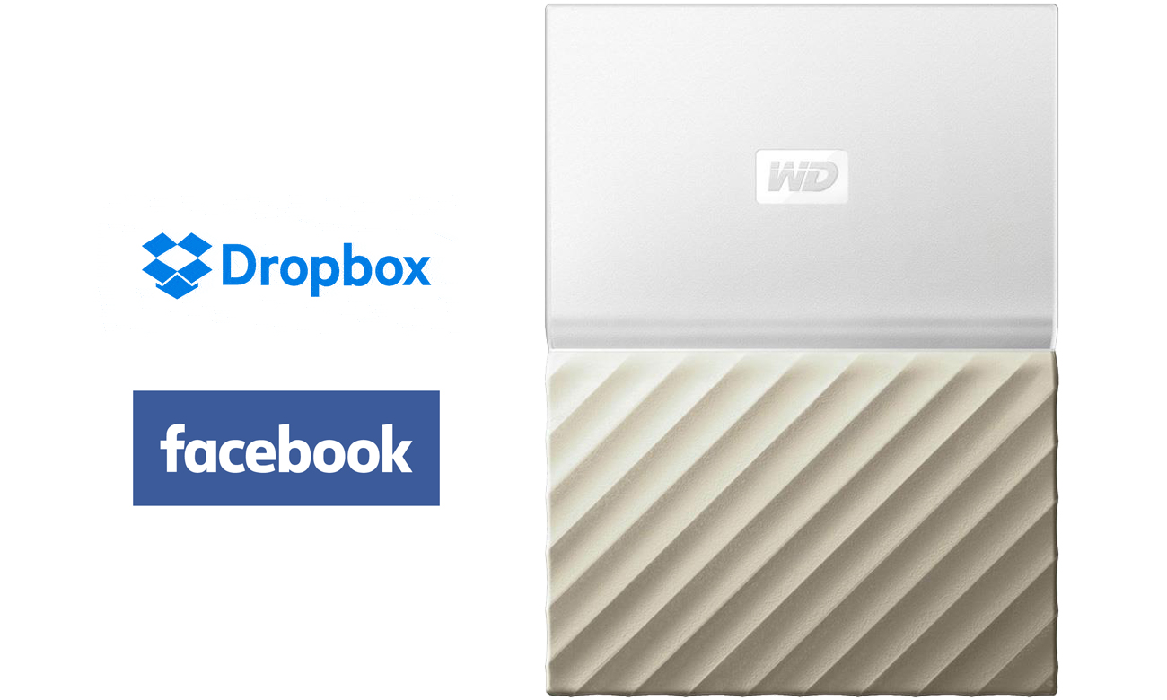 WD My Passport Ultra 1TB Gold import danych z chmury