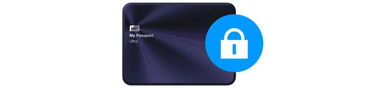 WD My Passport Ultra Metal poufność