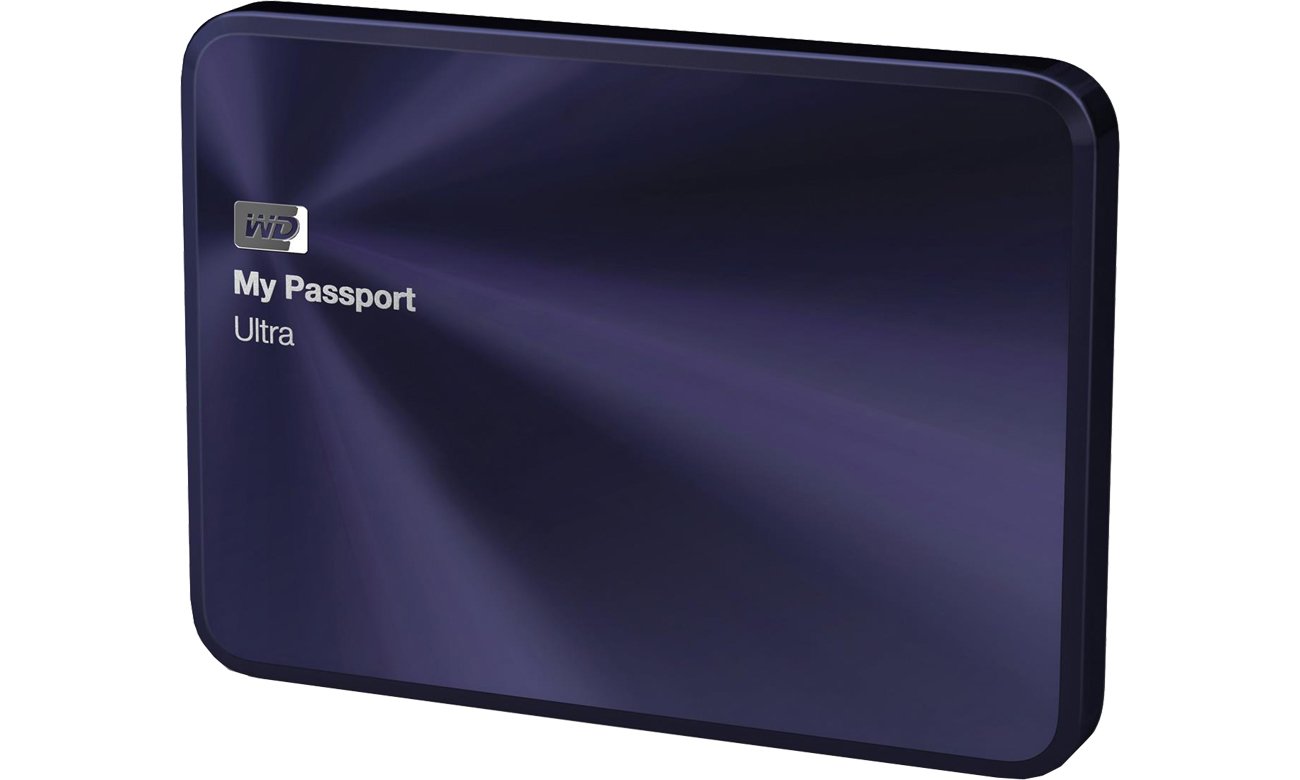 WD My Passport Ultra Metal widok z góry