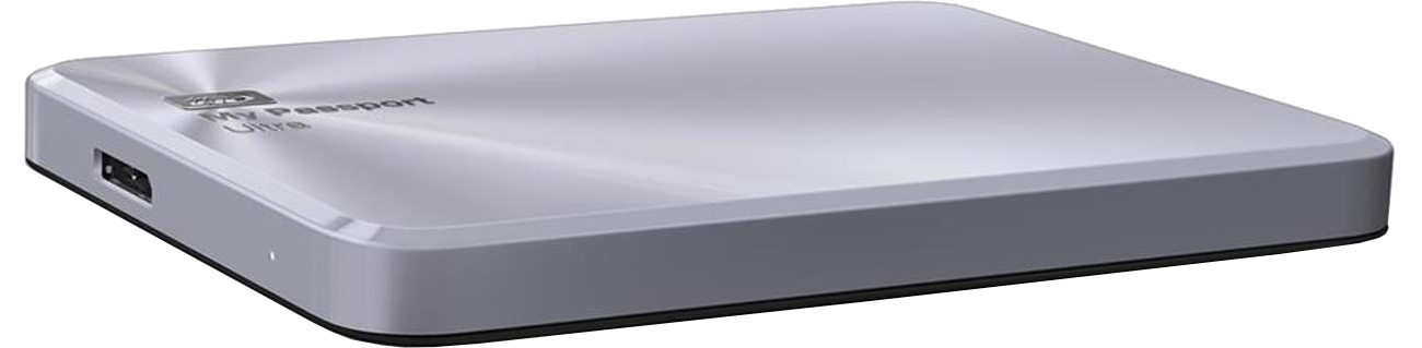 WD My Passport Ultra Metal widok z boku