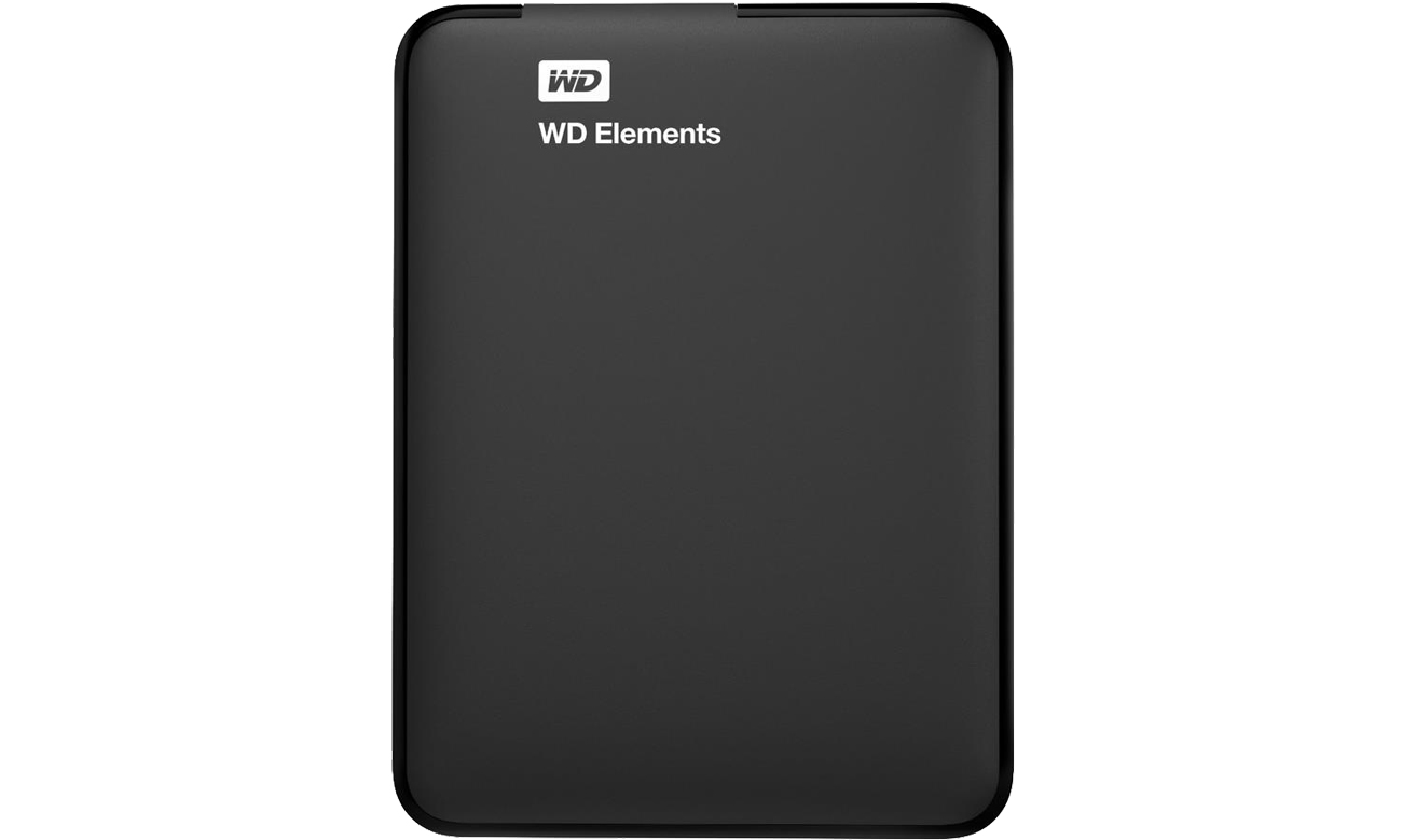 WD Elements Portable 3TB czarny widok od góry